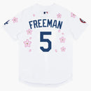 Nike X Takashi Murakami X Mlb World Tour Tokyo Series 2025 Dodgers Freeman Jersey White