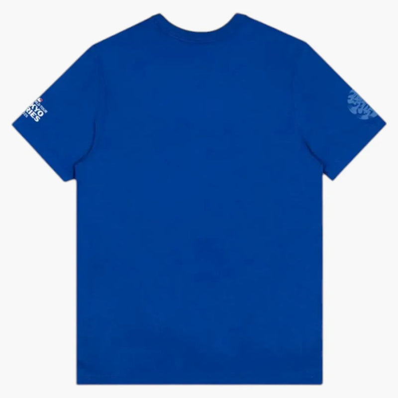 Nike X Takashi Murakami X Mlb World Tour Tokyo Series 2025 Dodgers Script S/s Tee Blue