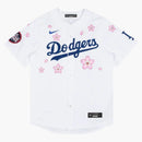 Nike X Takashi Murakami X Mlb World Tour Tokyo Series 2025 Dodgers Tokyo Home Jersey White