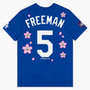 Nike X Takashi Murakami X MLB World Tour Tokyo Series 2025 Freeman Dodgers S/S Tea Blue