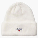 Noah Core Logo Beanie White