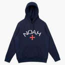Noah Core Logo Hoodie Navy