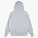 Noah Winged Foot Embroidered Hoodie Heather Grey