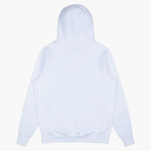 Noah vingad fot broderad hoodie vit