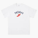 Noah Winged Foot Logo Tea (SS19) White