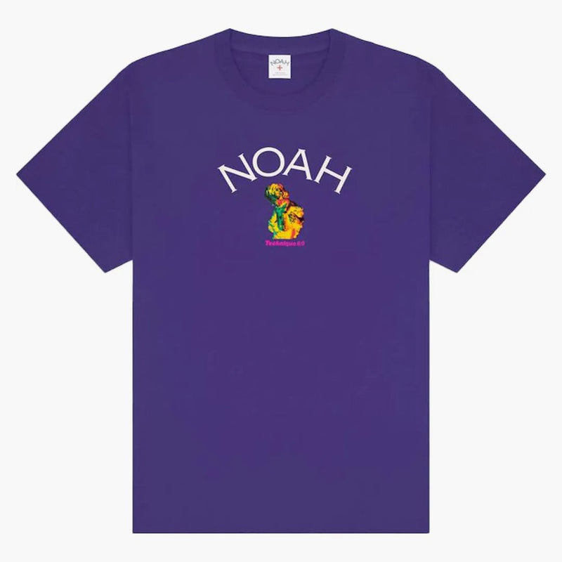 Noah X New Order Core Logo T-shirt lila