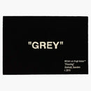 Virgil Abloh X Ikea "Gray" RUG 195x133 cm Black