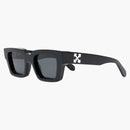 Off-white Virgil Square Frame (w) Sunglasses Black/black Tint