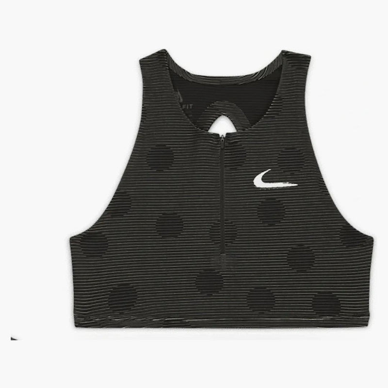 Off-white X Nike 3 In 1 Crop Top Black Dot