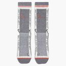 Off-white X Nike Socks Grey/orange