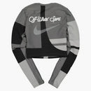 Off-white X Nike Women's Easy Run Top Vast Grey