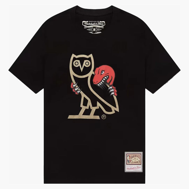 Ovo X Mitchell and Ness '95 Raptors OG OWL T-shirt