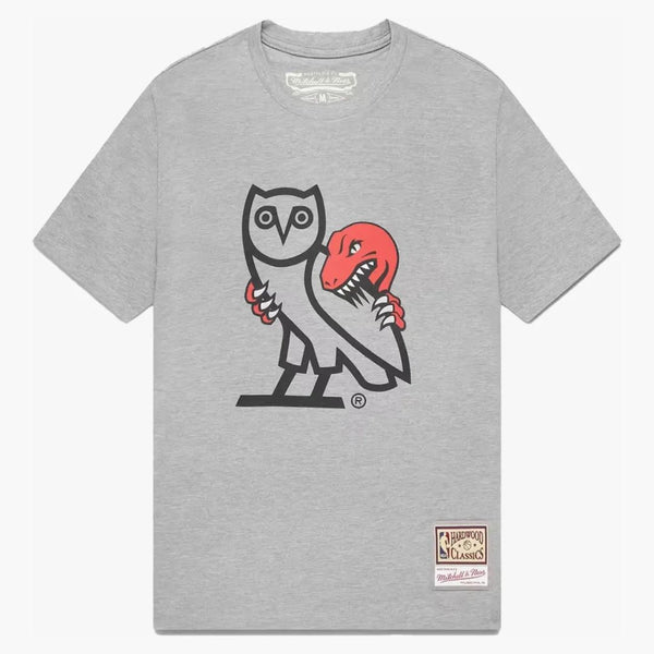 Ovo 1995 Raptors Og Owl T-shirt Heather Grey