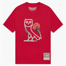 Ovo 1995 Raptors Og Owl T-shirt Red