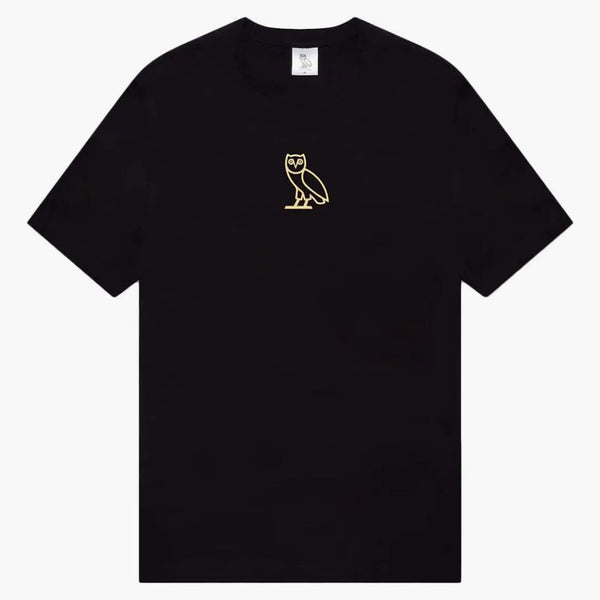 Ovo 3d Owl Graphic T-shirt Black