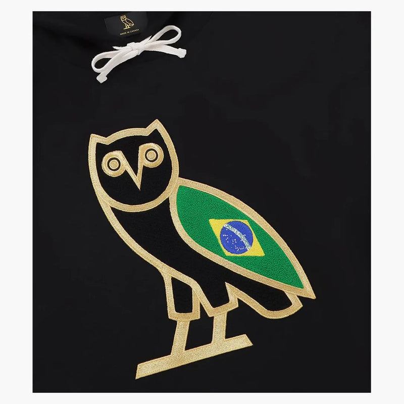 Ovo Brazil OG OWL Hoodie Black