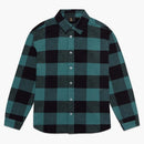 Camisa de franela a cuadros ovo búfalo verde
