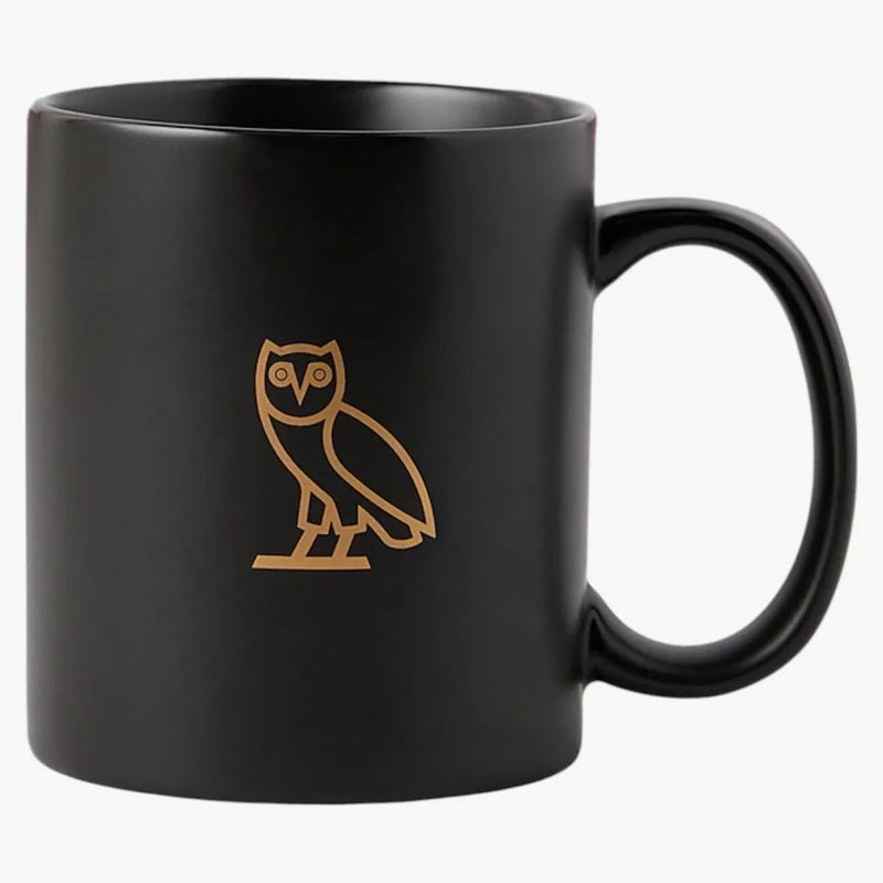 Ovo keramisk mugg svart
