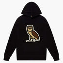Ovo Chenille Bubble Owl Hoodie Black