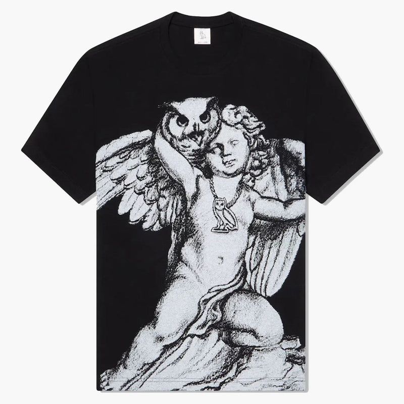 Ovo kerub uggla t-shirt svart