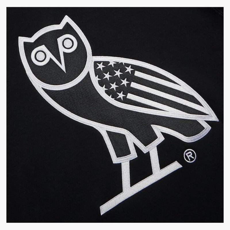 Ovo USA OG OWL Hoodie Chicago Exclusive Black