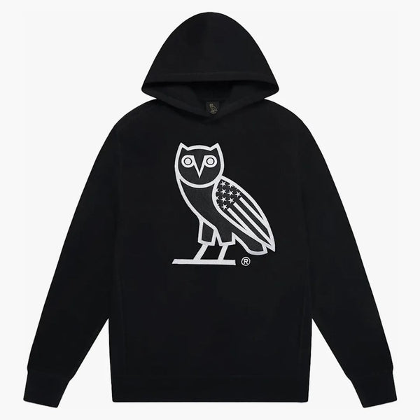 Ovo USA OG OWL Hoodie Chicago Exclusive Black