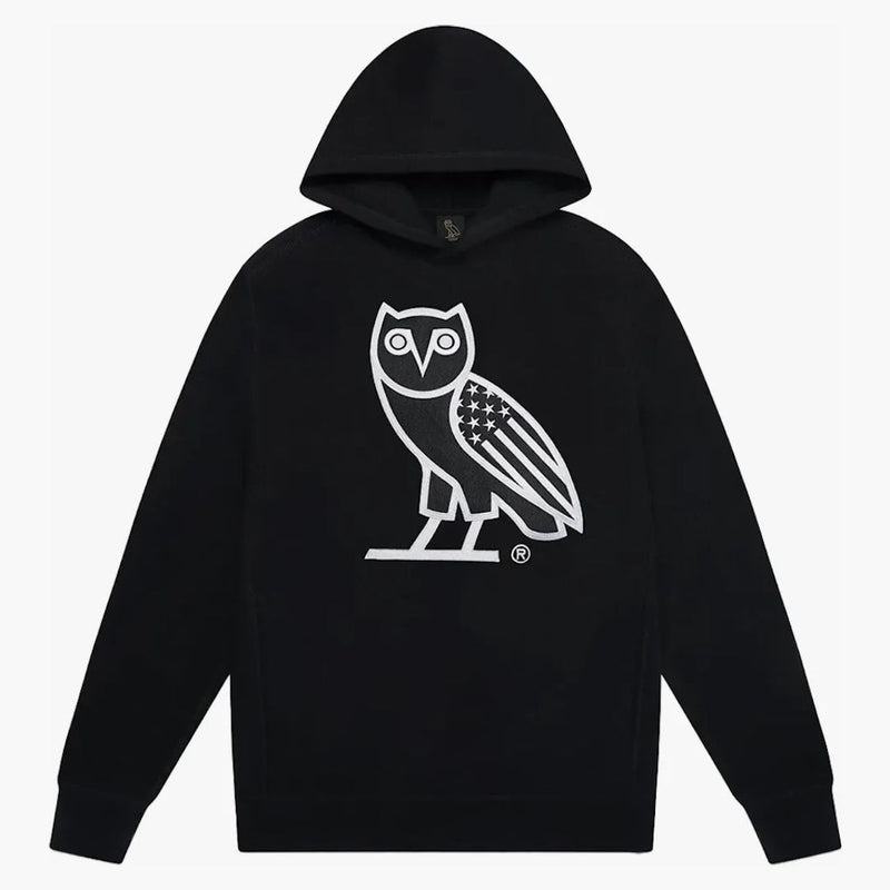 Ovo USA OG OWL Hoodie Chicago Exclusive Black