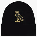Ovo Classic OWL Beanie Black