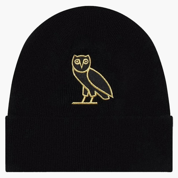 Ovo Classic Owl Beanie Black