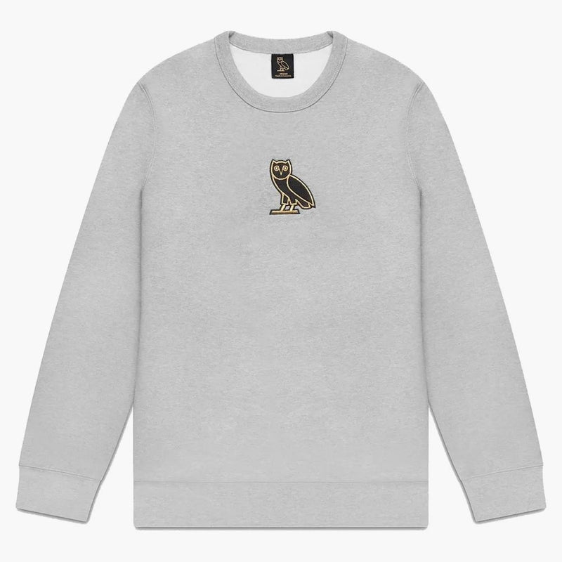 Ovo Classic Owl Crewneck Heather Grey