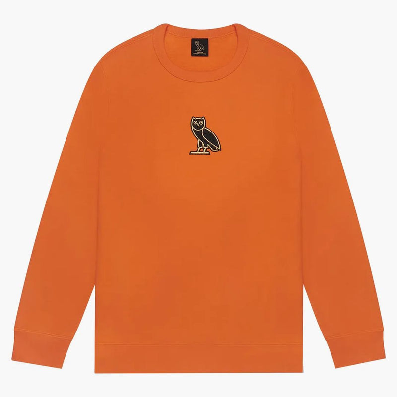 Ovo Classic Owl Crewneck Orange