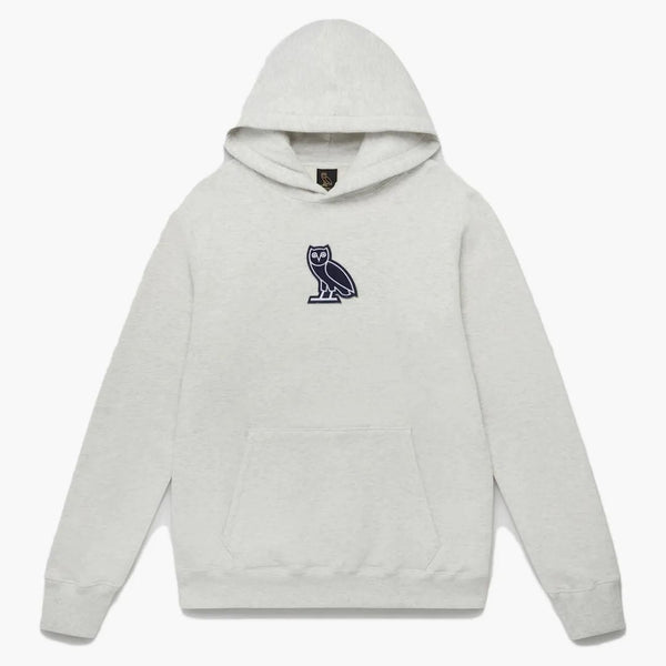 Ovo Classic Owl Hoodie Ash Grey