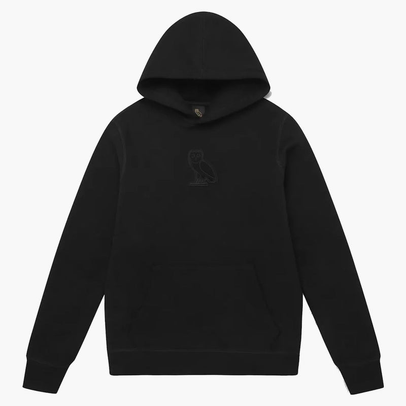 Ovo Classic Owl Hoodie (fw20) Black Tonal