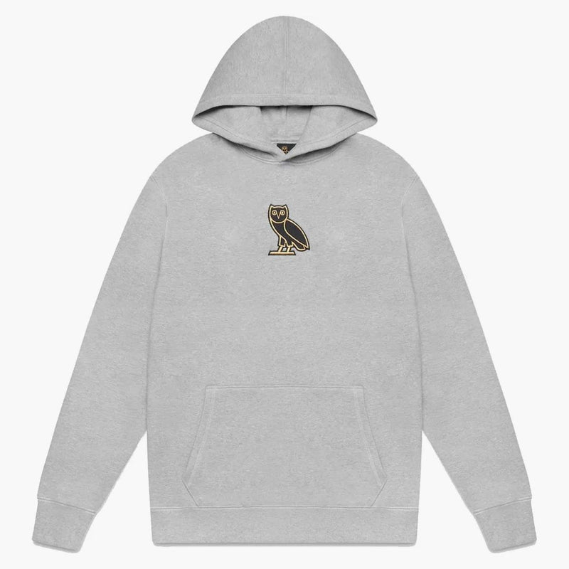 Ovo Classic Owl Hoodie Heather Grey