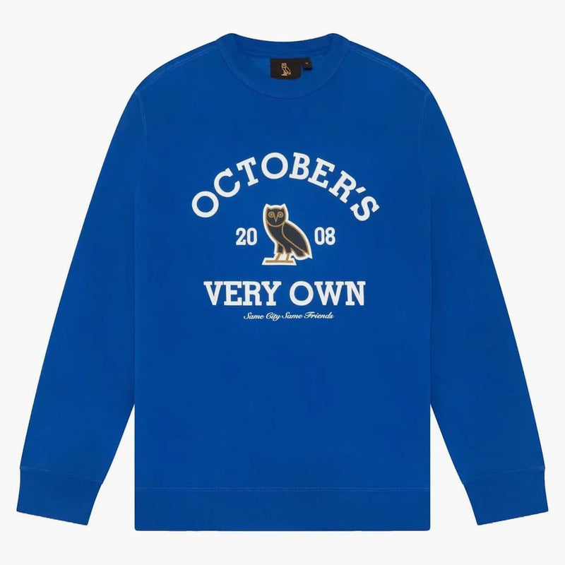 Ovo collegiate crewneck blå