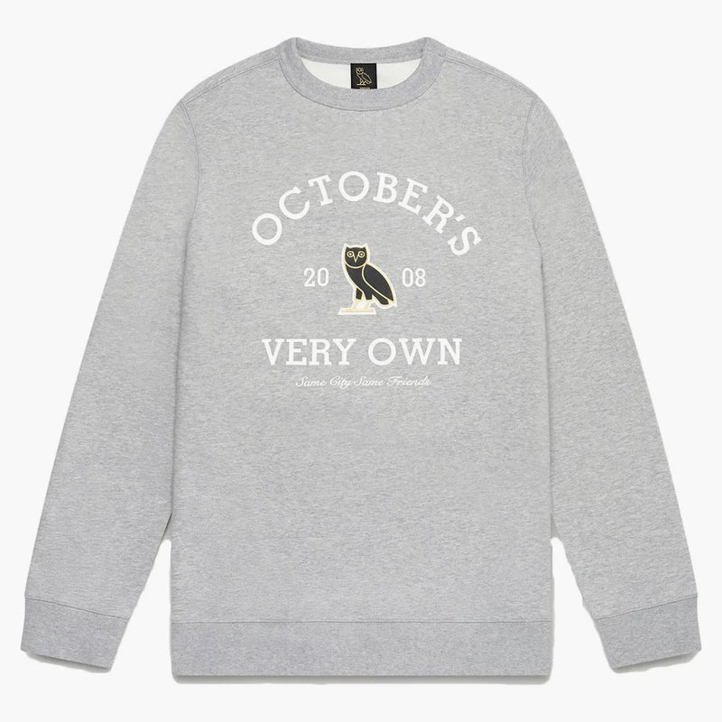 OVO Collegiate Crewneck Heather Grey