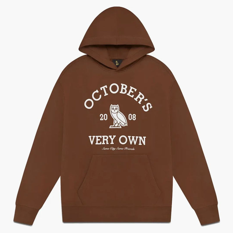 Ovo Collegiate Hoodie Brown