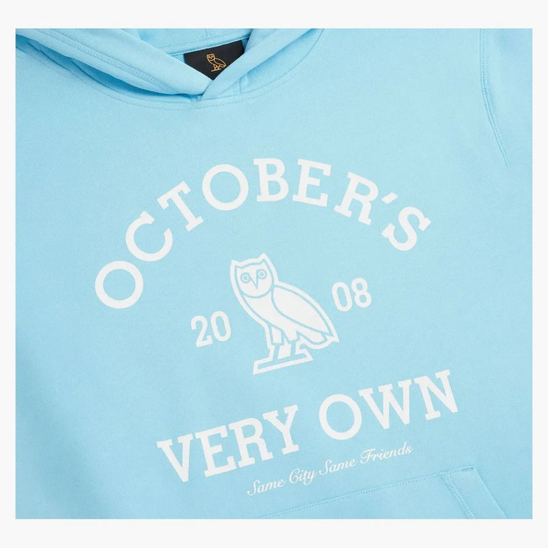 Ovo collegiate hoodie ljusblå