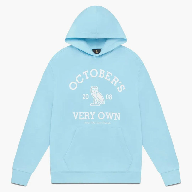 Ovo collegiate hoodie ljusblå