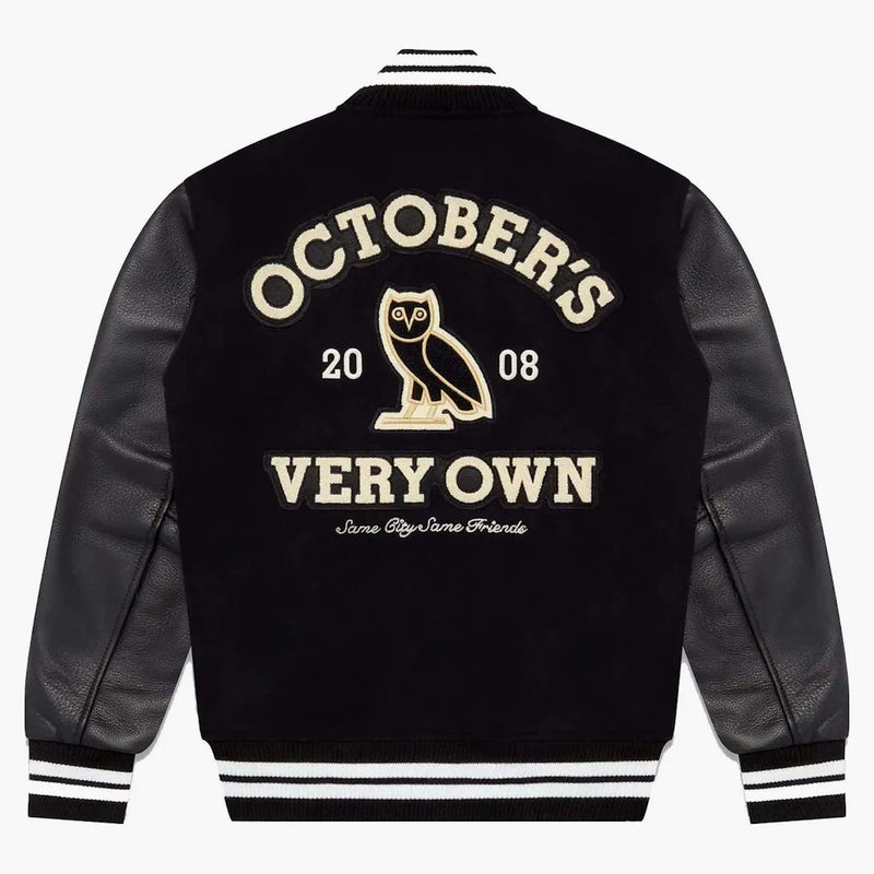 Ovo collegiate varsity jacka svart