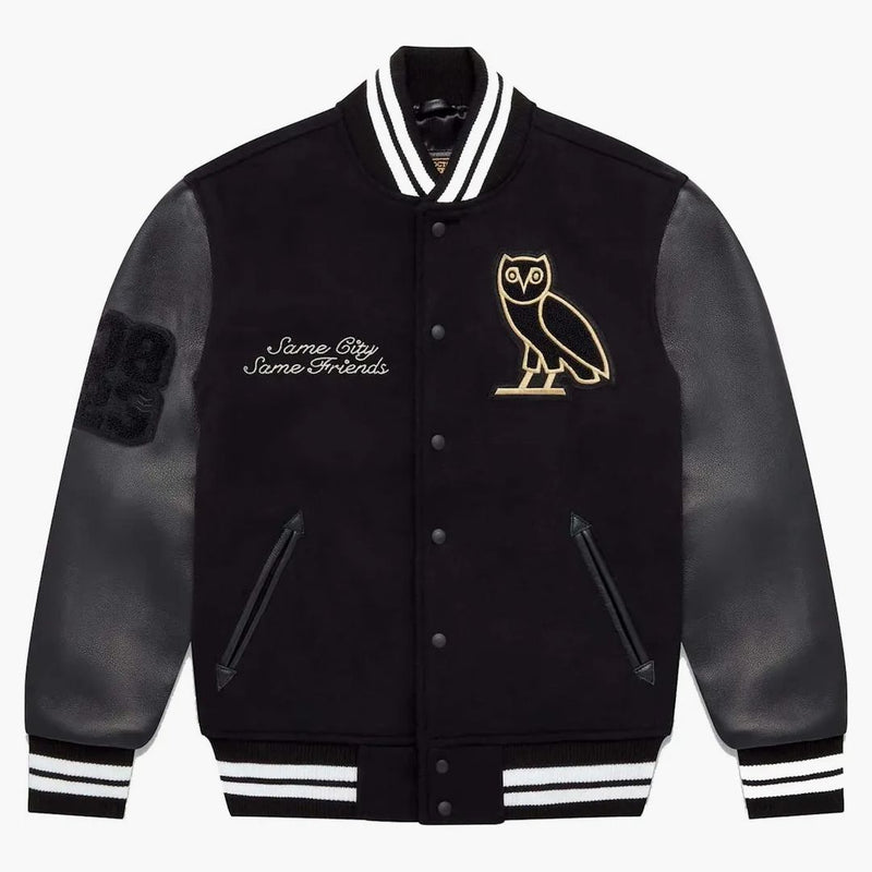 Ovo collegiate varsity jacka svart