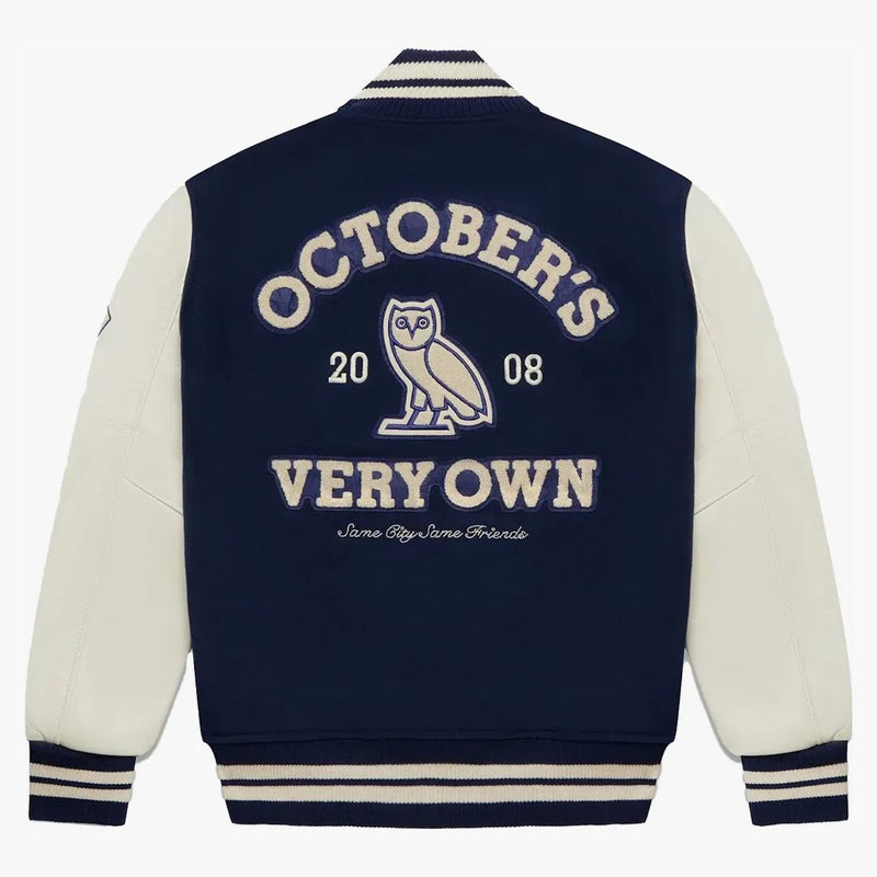 Ovo Collegiate Varrsity Jacket Navy