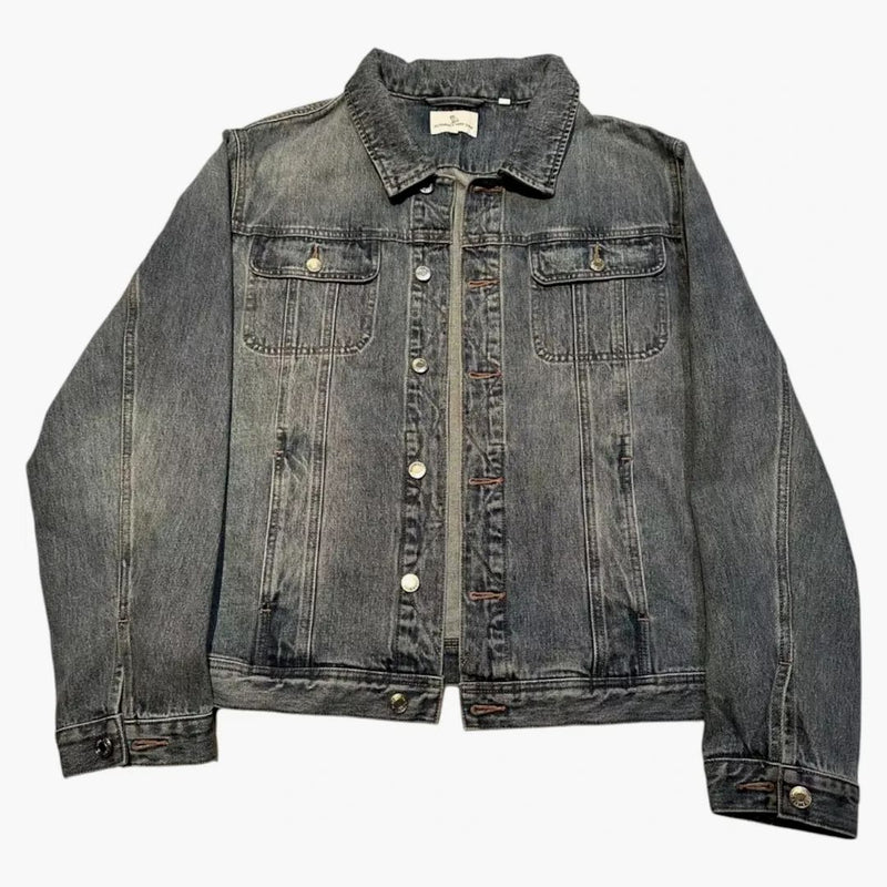 Giacca di jeans ovo blu blu