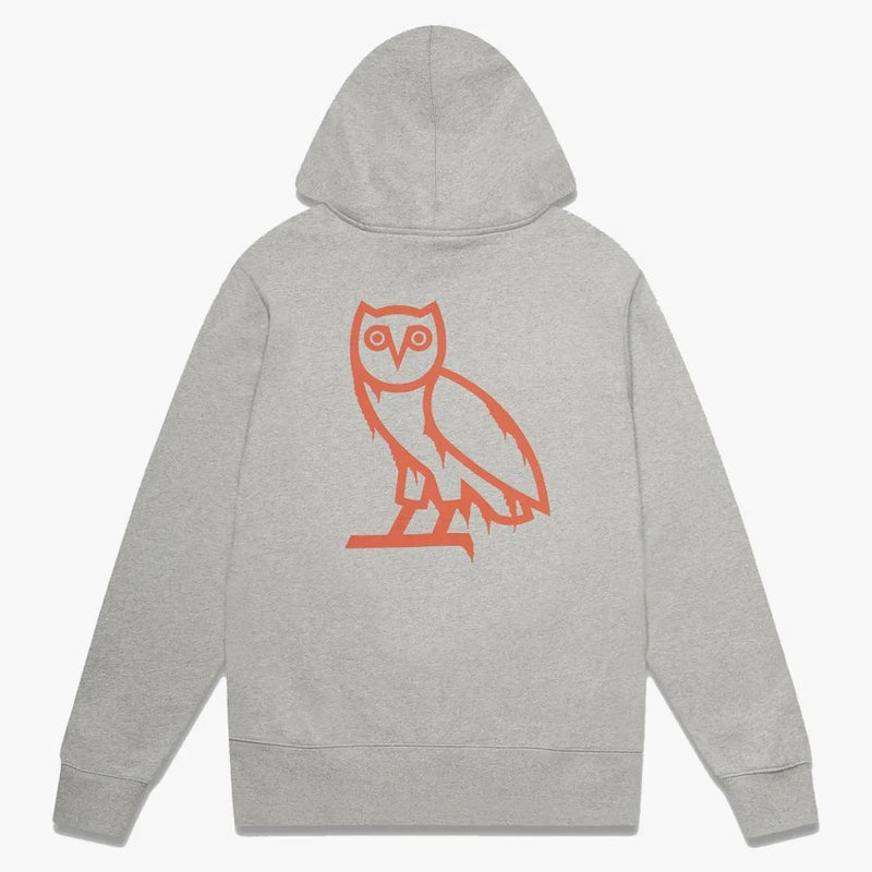 Ovo Devil Bird Hoodie Heather Grey