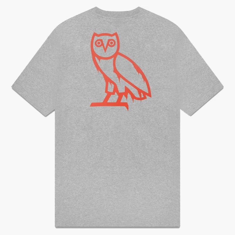 OVO Devil Bird T-shirt Heather Grey