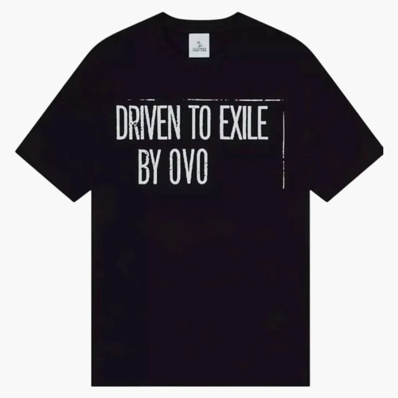 Ovo kört till exil t-shirt svart