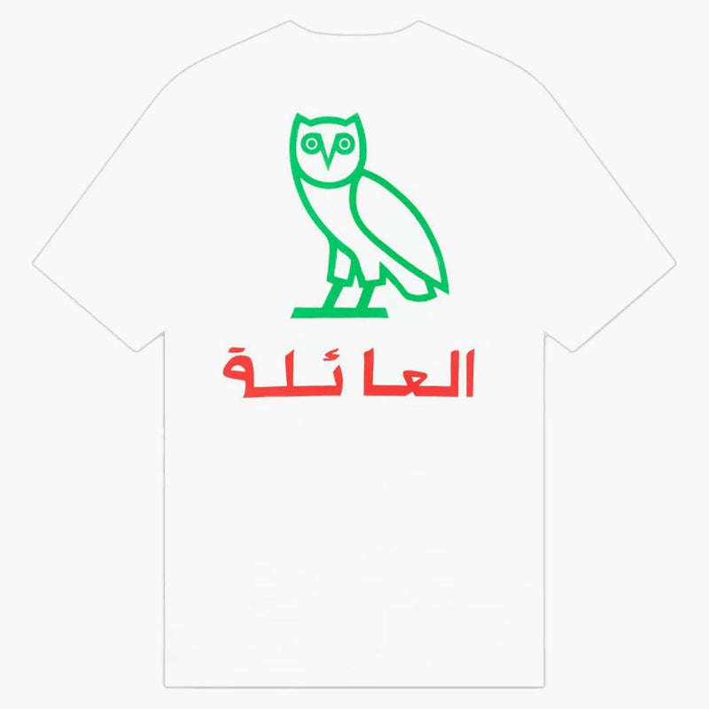 Ovo familjficka t-shirt vit