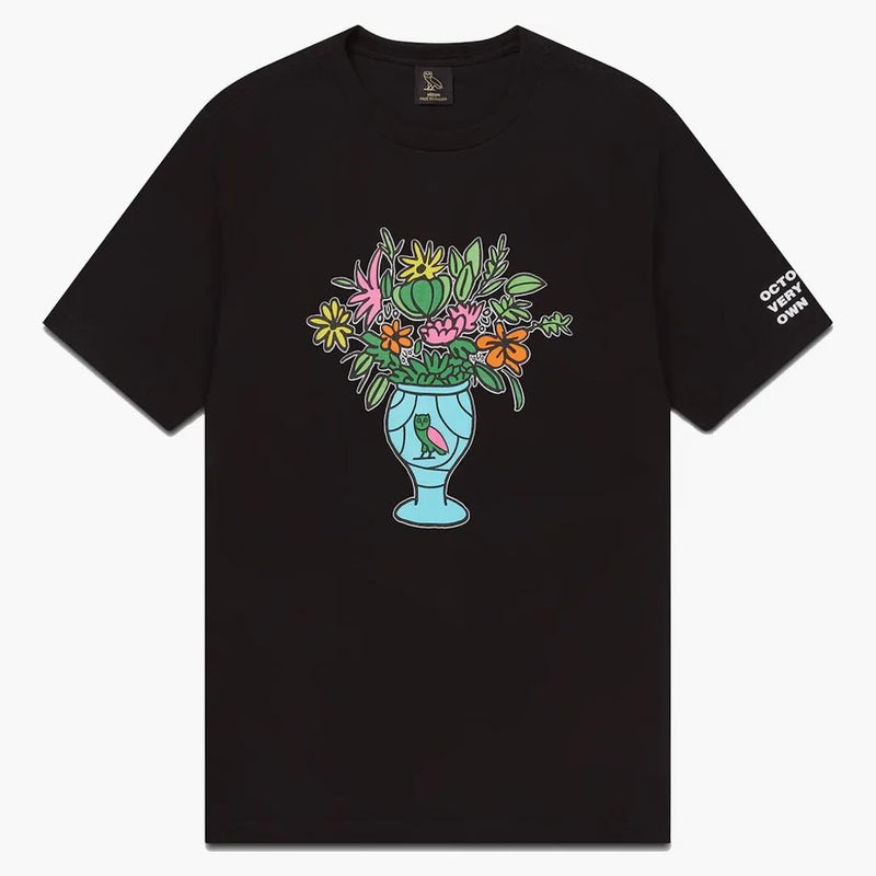 OVO Floral Vase T-shirt svart
