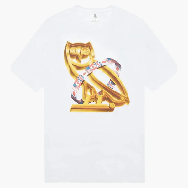 T-shirt Ovo Gmt Owl Bianco