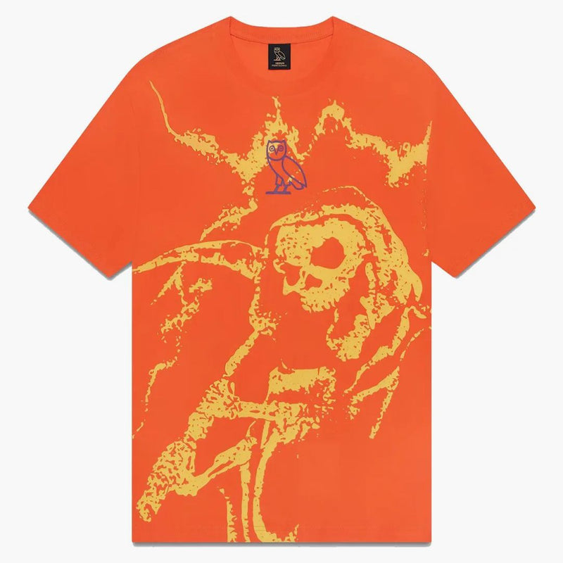 Ovo Grim Reaper T-shirt arancione